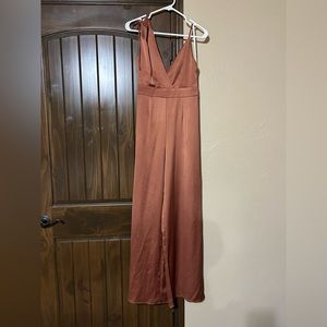 Lulu Rust jumpsuit